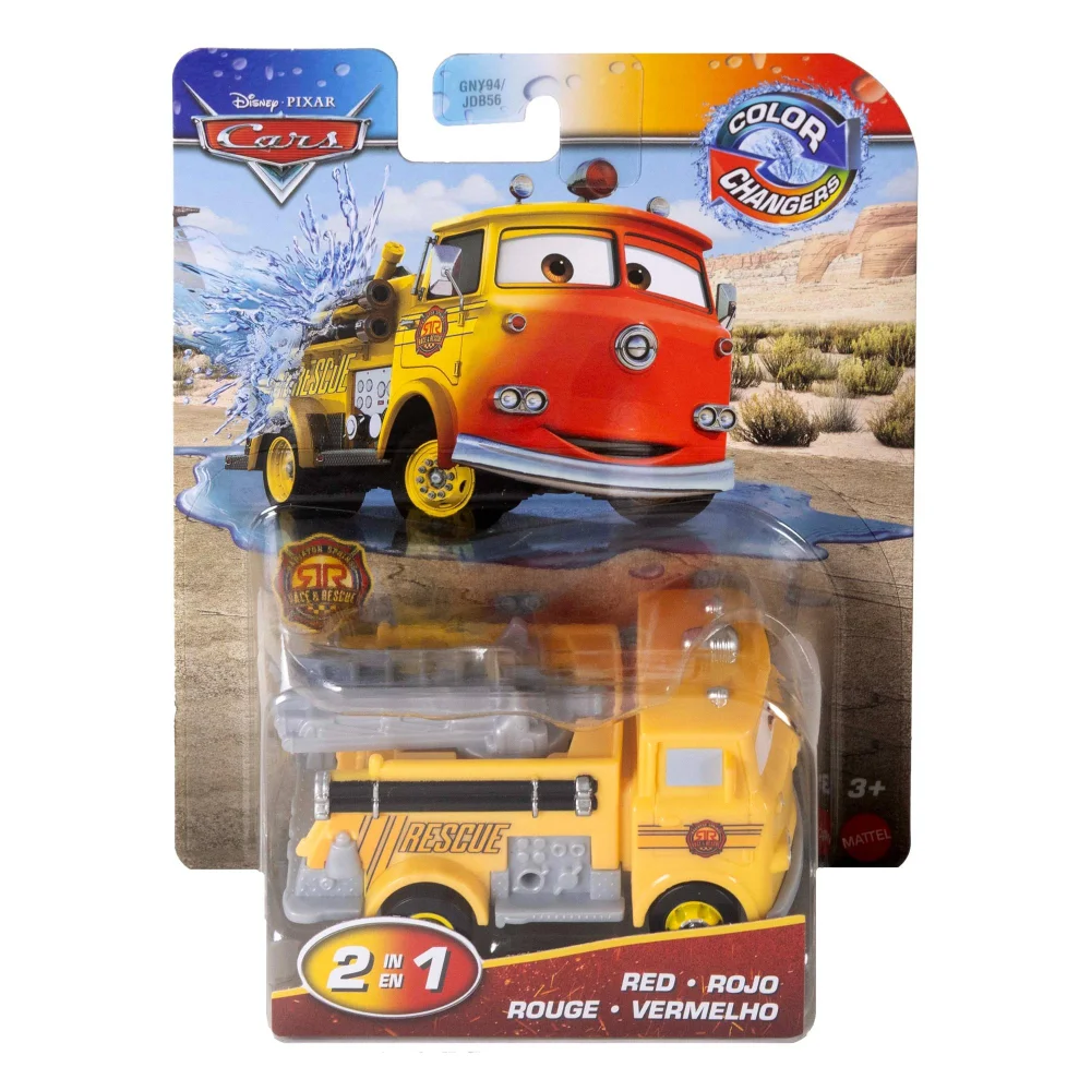 Disney Cars Red Colour Changers Vehicle Image 1