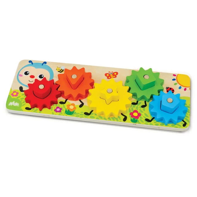 Woodlets Spinning Cogs Caterpillar Wooden Puzzle