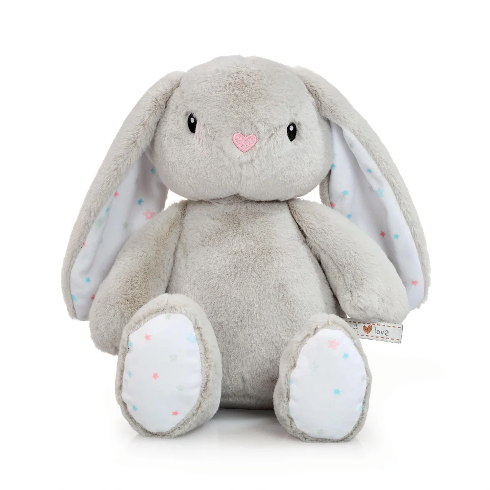 Early Learning Centre Grey Bunny Soft Toy Image 1