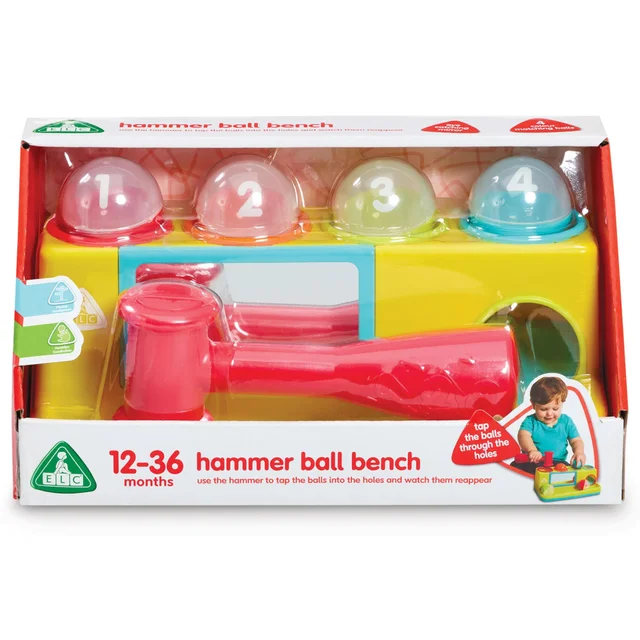 Early Learning Centre Hammer Ball Bench Activity Toy