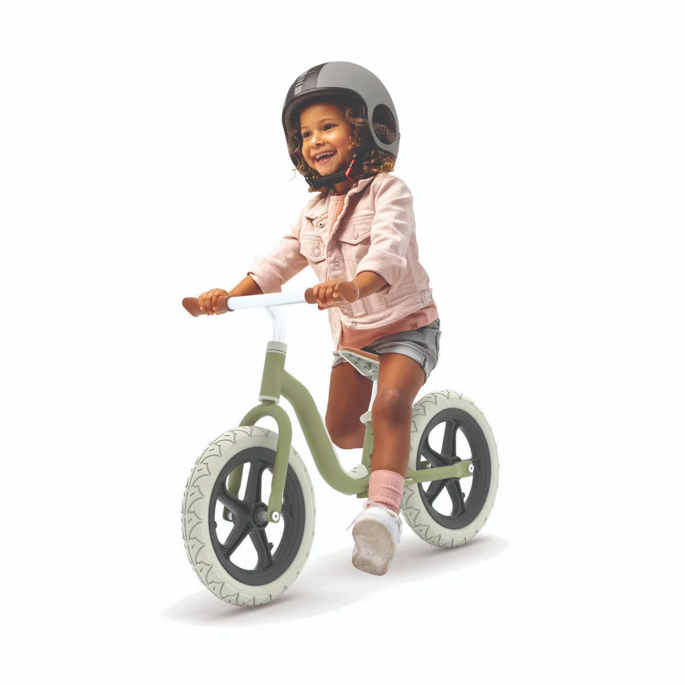 Chillafish 12 Inch Charlie Lux Balance Bike Olive Image 1