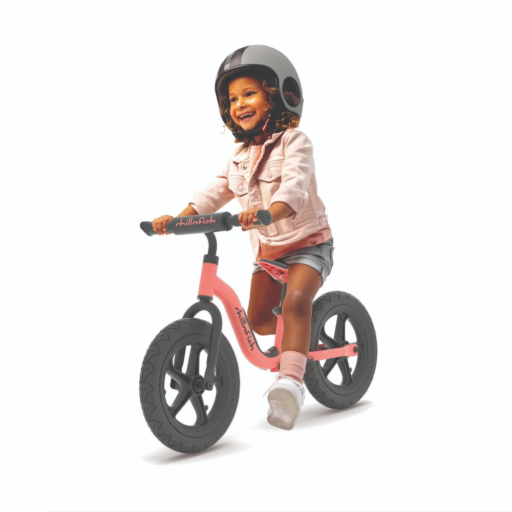 Chillafish 12 Inch Charlie Sport Balance Bike Pink Image 1