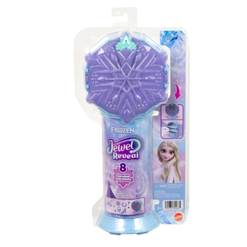 Disney Frozen Elsa Jewel Reveal Doll Image 1