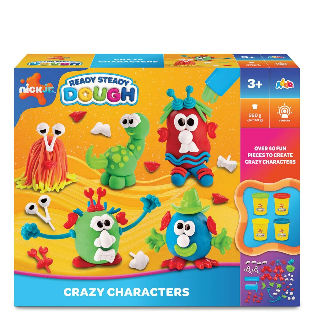 Nick Jr. Ready Steady Dough Crazy Characters Playset Image 1