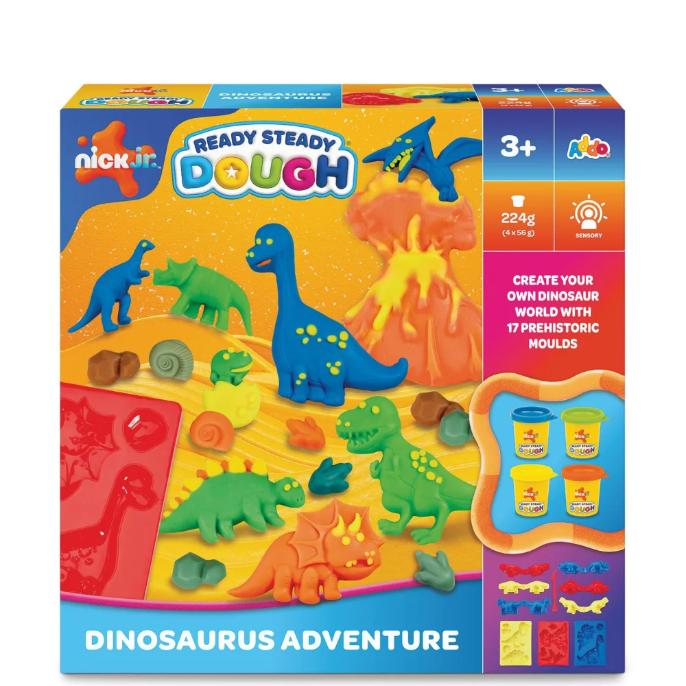 Nick Jr. Ready Steady Dough Dinosaurus Adventure Playset Image 1