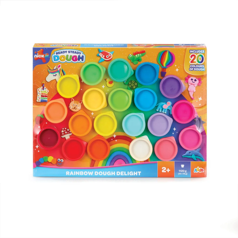 Nick Jr. Ready Steady Dough Rainbow Delight Playset Image 1