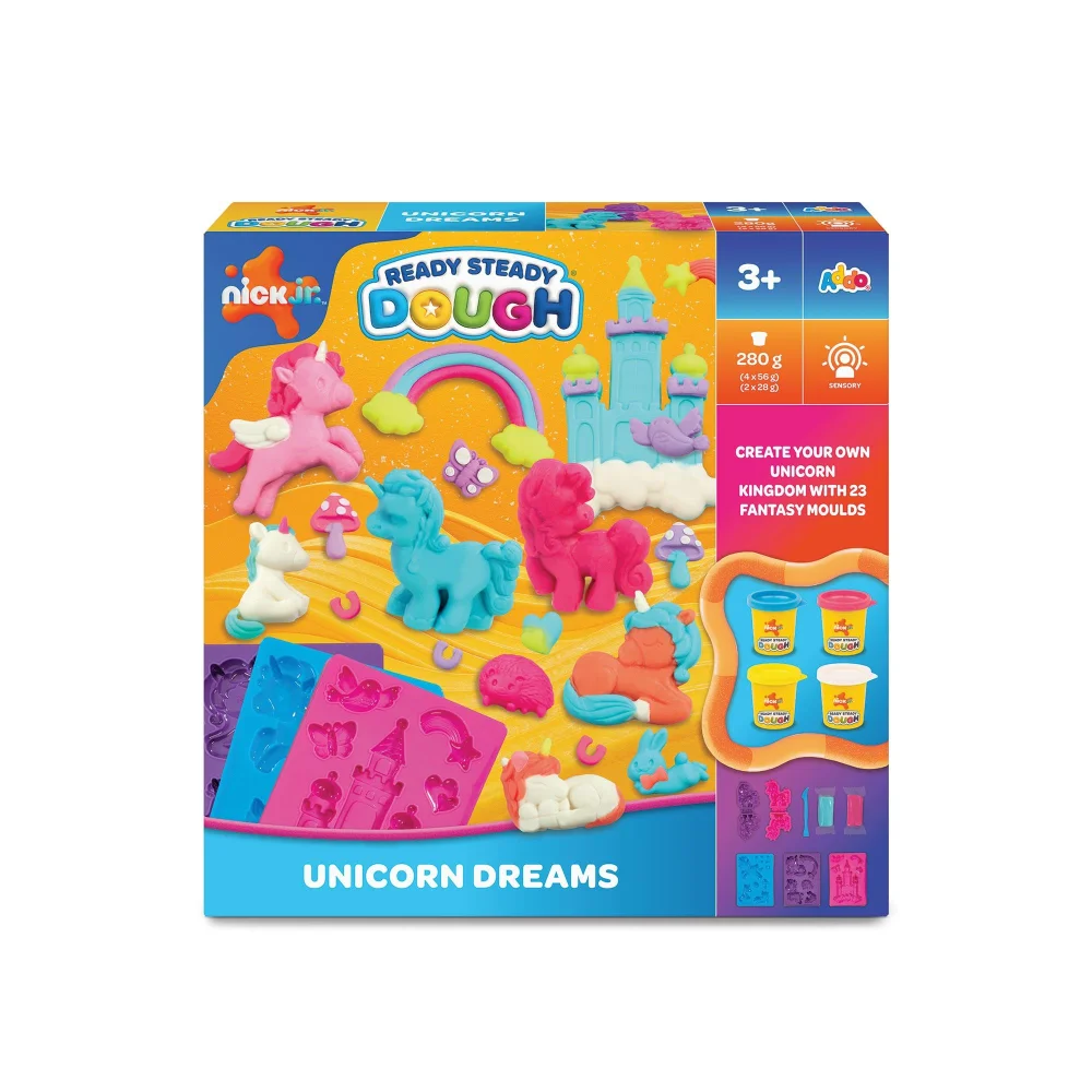Nick Jr. Ready Steady Dough Unicorn Dreams Playset Image 1