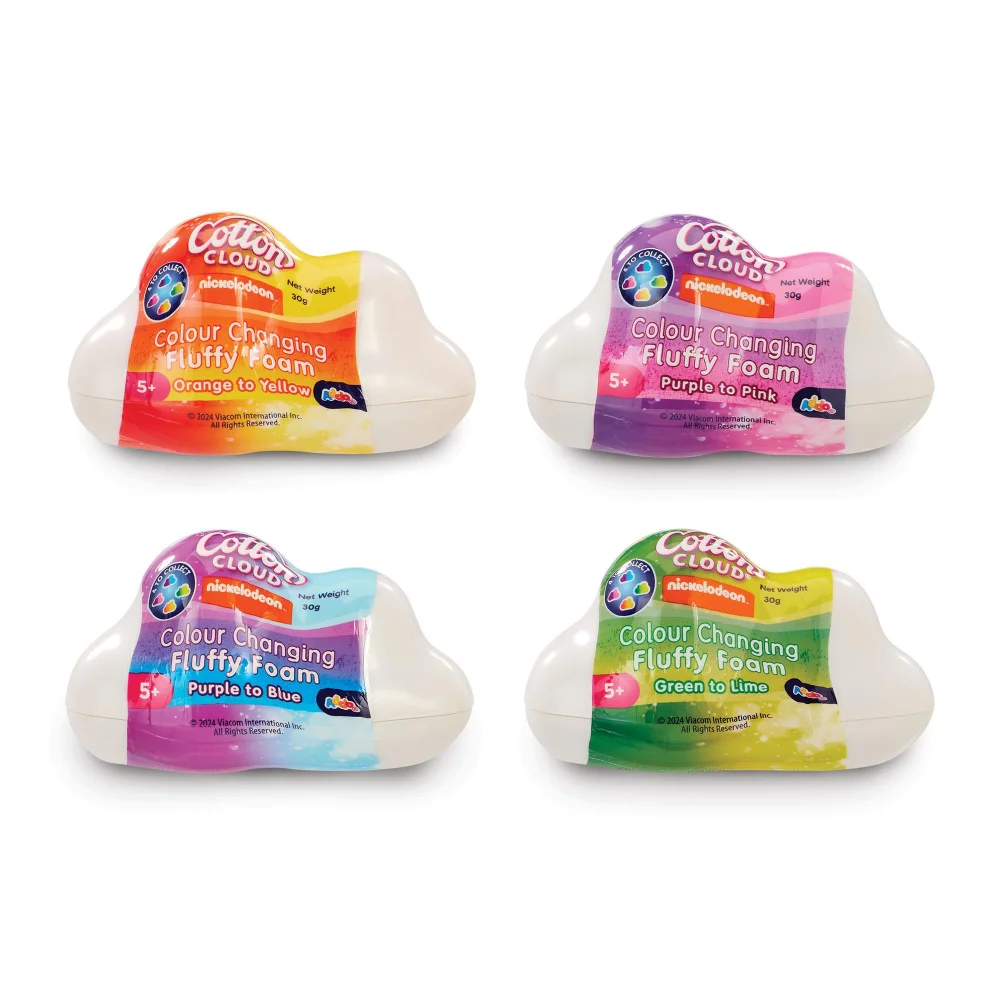 Nickelodeon Cotton Cloud Colour Changing Fidget Foam (Styles vary) Image 1