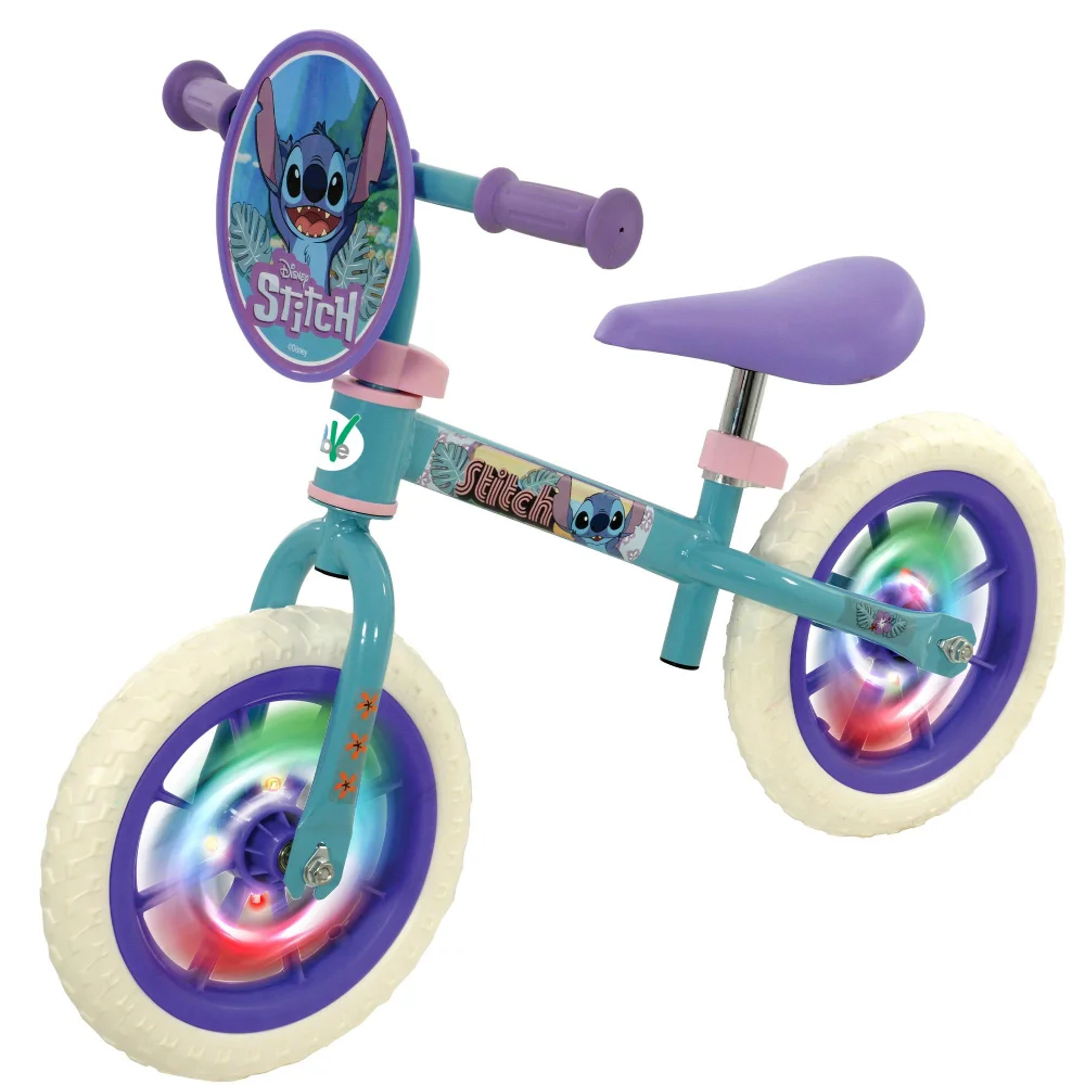 Disney Stitch 12 Inch Balance Bike Image 1