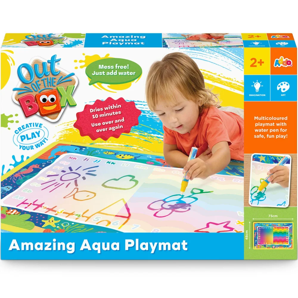 Out of the Box Amazing Aqua Playmat Image 1