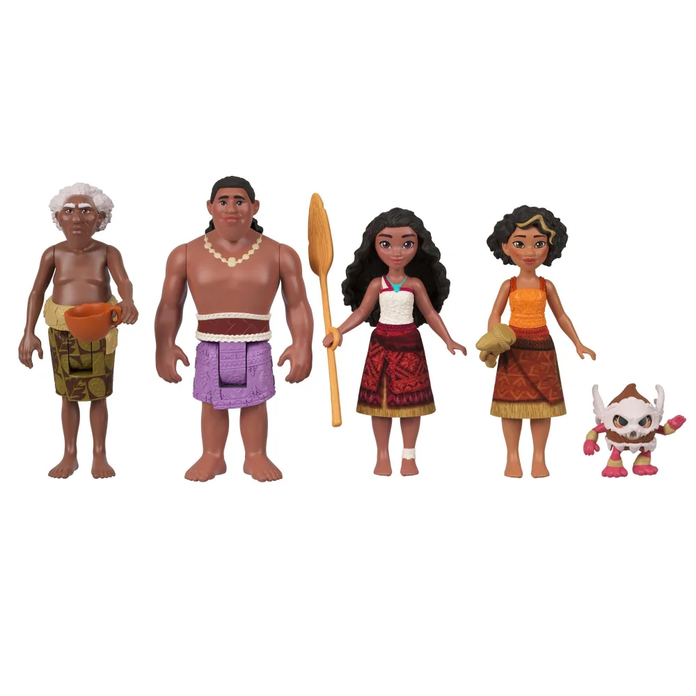 Disney Moana 2 Canoe Crew 5 Figure Pack Image 1