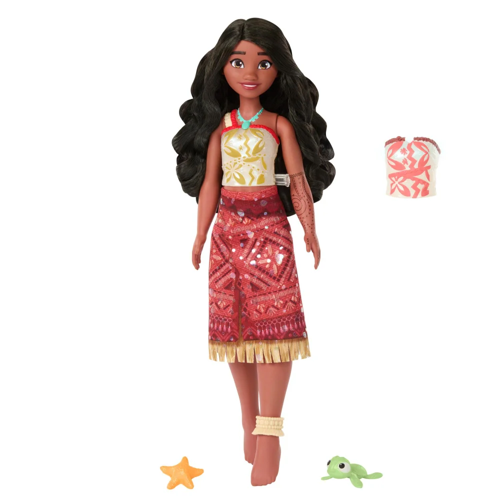 Disney Moana 2 Swimming Tautai Moana Doll Image 1