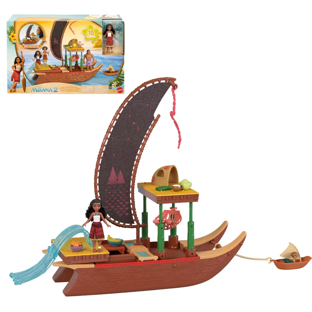 Disney's Moana 2 Adventure Canoe Image 1
