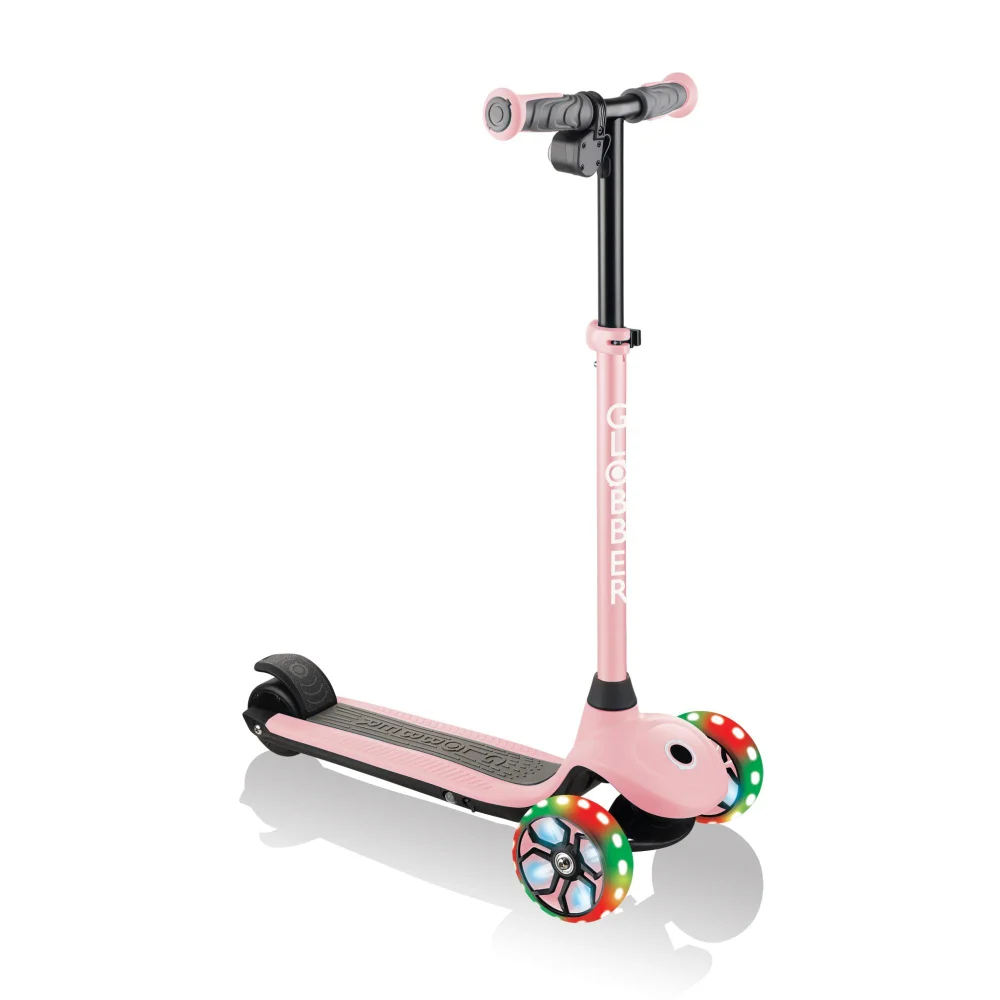 Globber E-motion 4+ Pastel Pink Electric Scooter Image 1