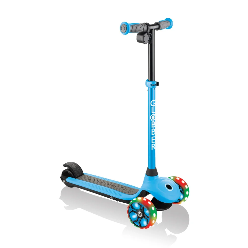 Globber E-motion 4+ Sky Blue Electric Scooter Image 1