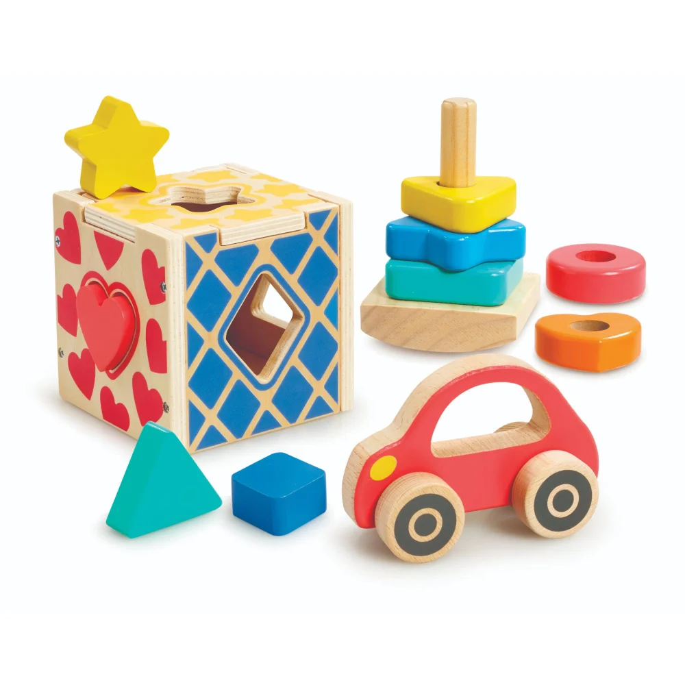 Early Learning Centre My First Wooden Toys Gift Set Image 1