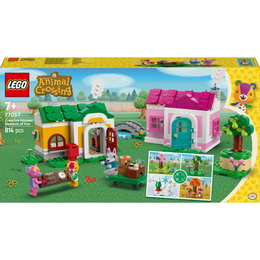 LEGO Animal Crossing Creative Houses: Seasons of Fun Construction Set 77057 Image 1