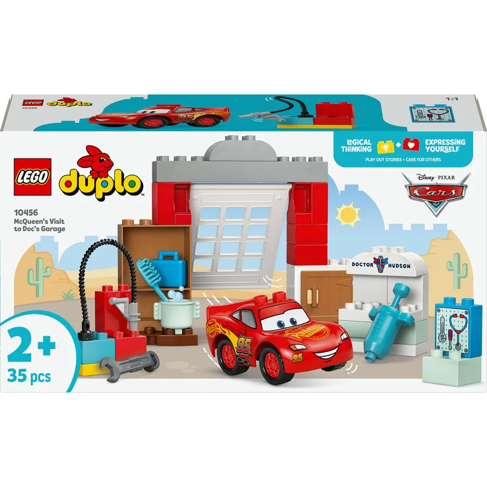 LEGO Duplo McQueen's Visit To Doc's Garage Construction Set 10456 Image 1