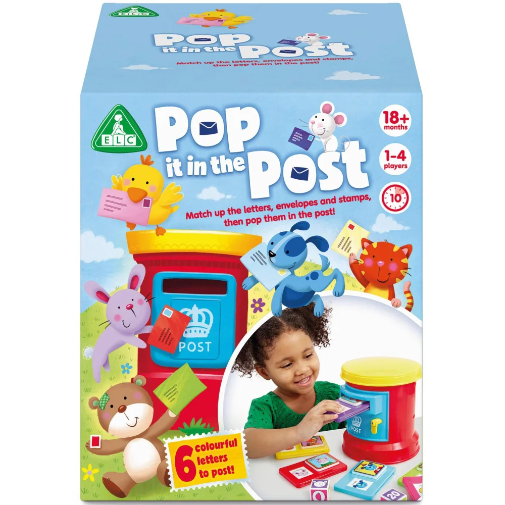 Early Learning Centre Pop It In The Post Box Playset Image 1