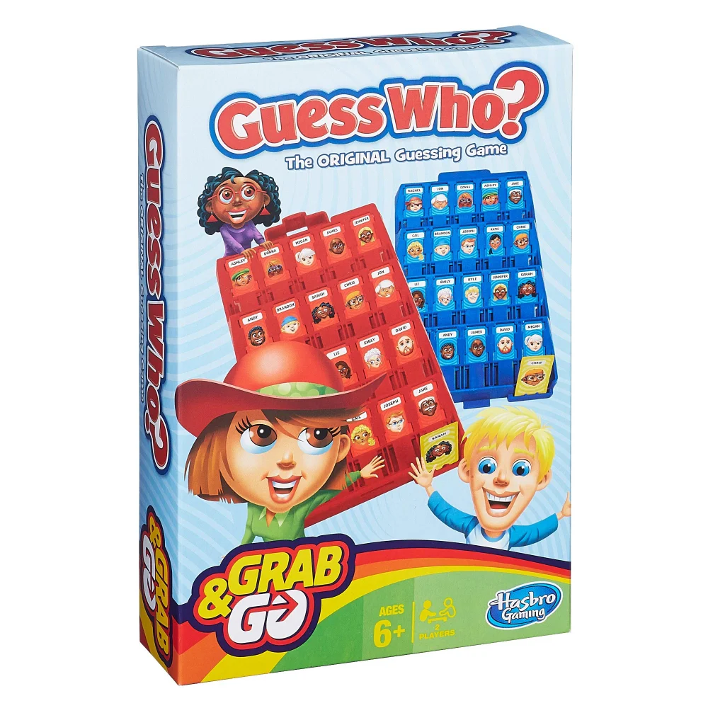 Guess Who? Grab & Go Travel Game Image 1