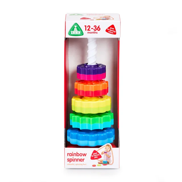 Early Learning Centre Rainbow Spinner Sensory Toy