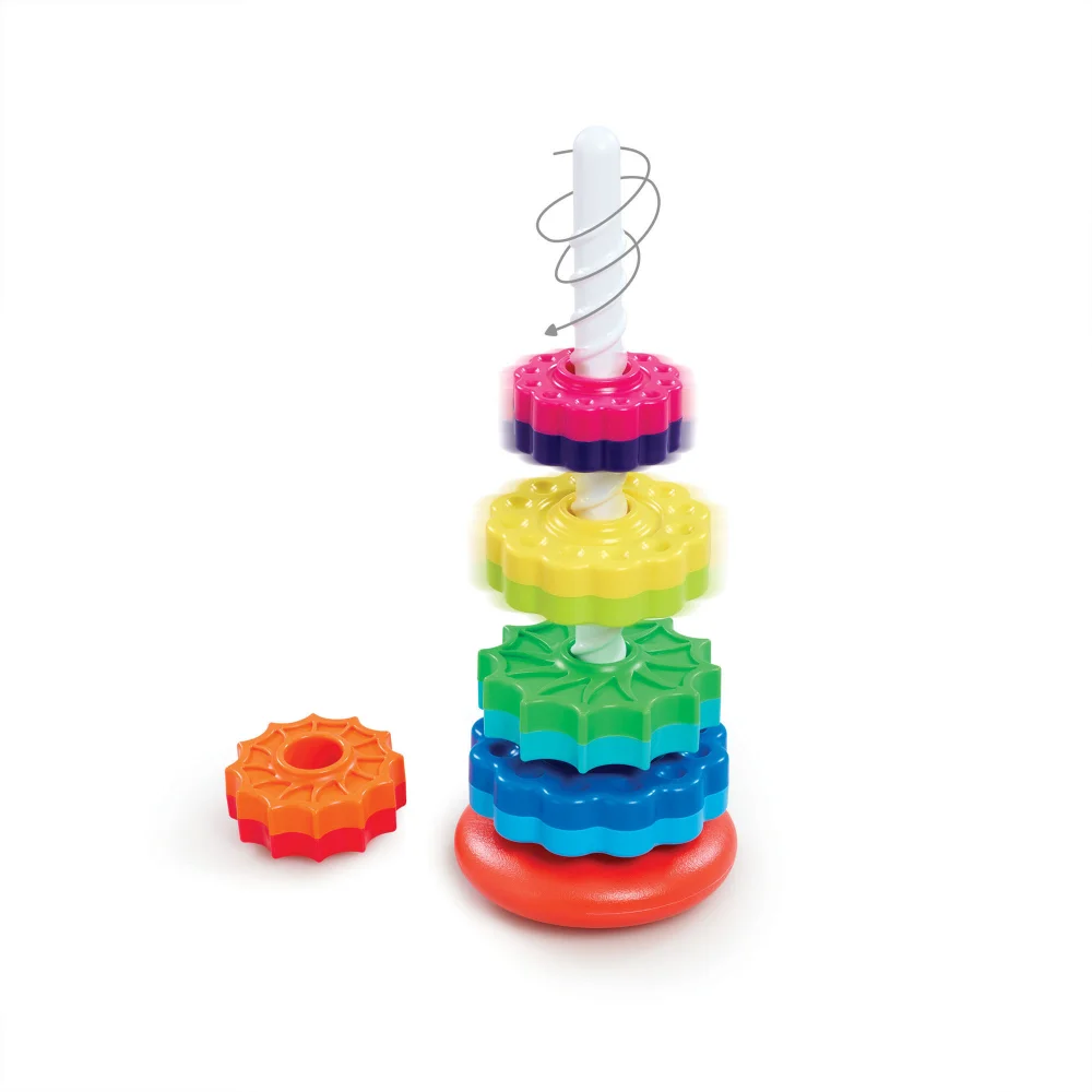 Early Learning Centre Rainbow Spinner Sensory Toy Image 1