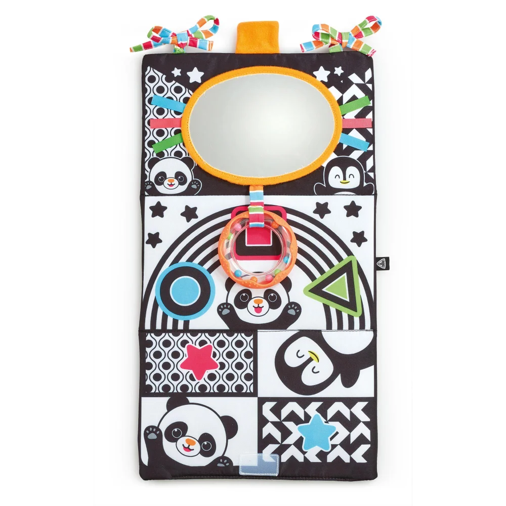 Early Learning Centre Sensory Baby Mirror Travel Toy Image 1