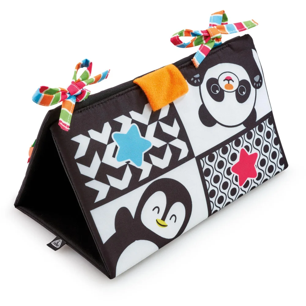 Early Learning Centre Sensory Mirror and Travel Toy Black and White Image 1