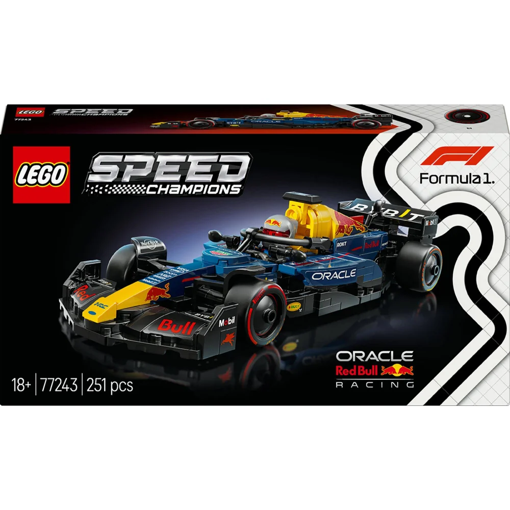 LEGO Speed Champions Oracle Red Bull Racing F1 Construction Set 77243 Image 1