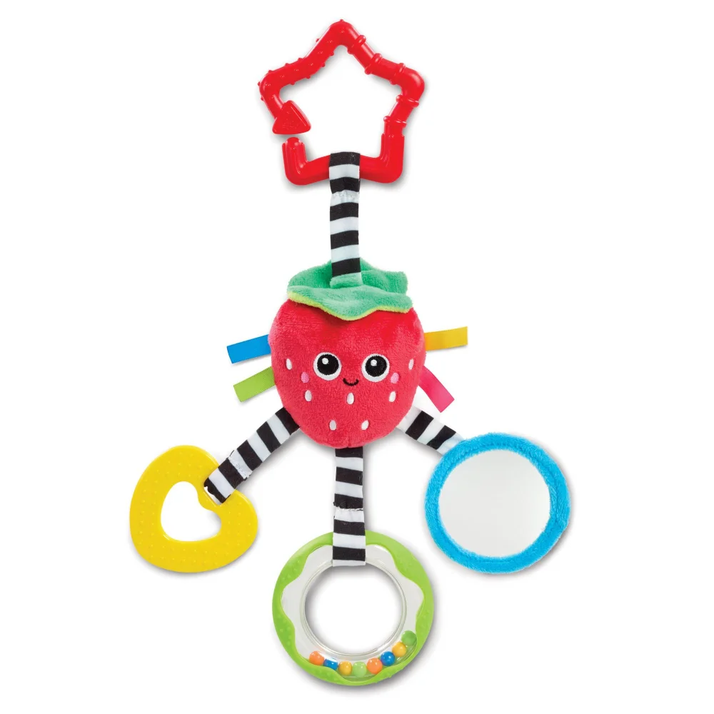 Early Learning Centre Sensory Strawberry Travel Toy Image 1