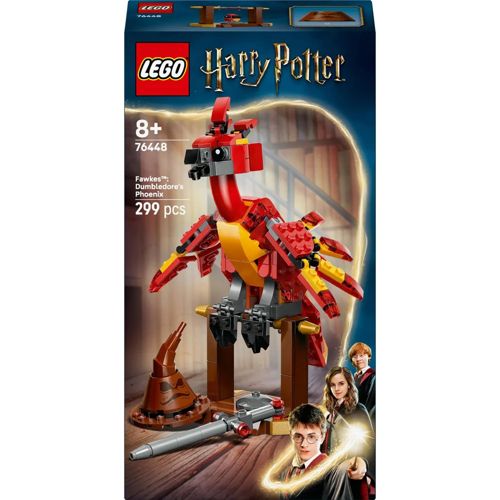 LEGO Harry Potter Fawkes Dumbledore's Phoenix Construction Set 76448 Image 1