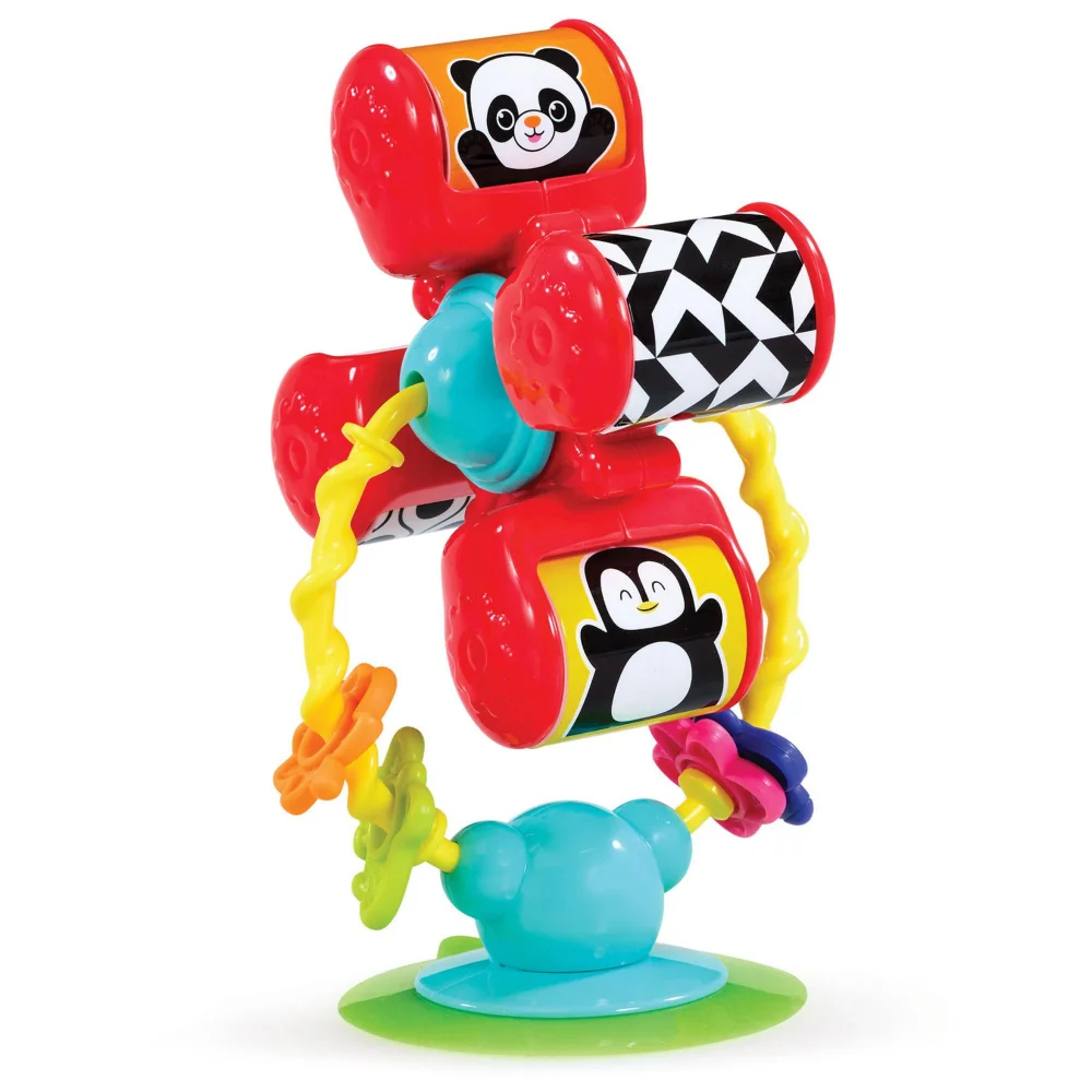 Early Learning Centre Tap and Spin Highchair Toy Image 1