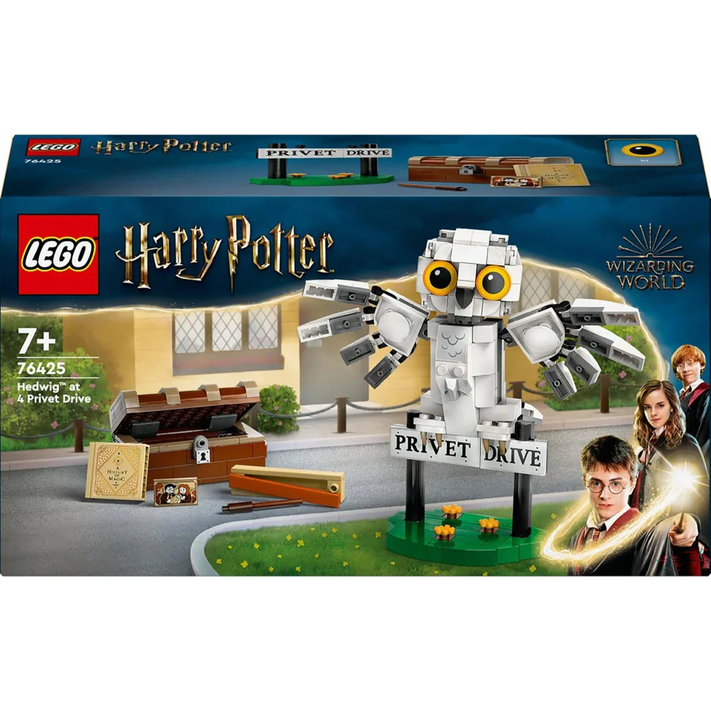 LEGO Harry Potter Hedwig at 4 Privet Drive Construction Set 76425 Image 1