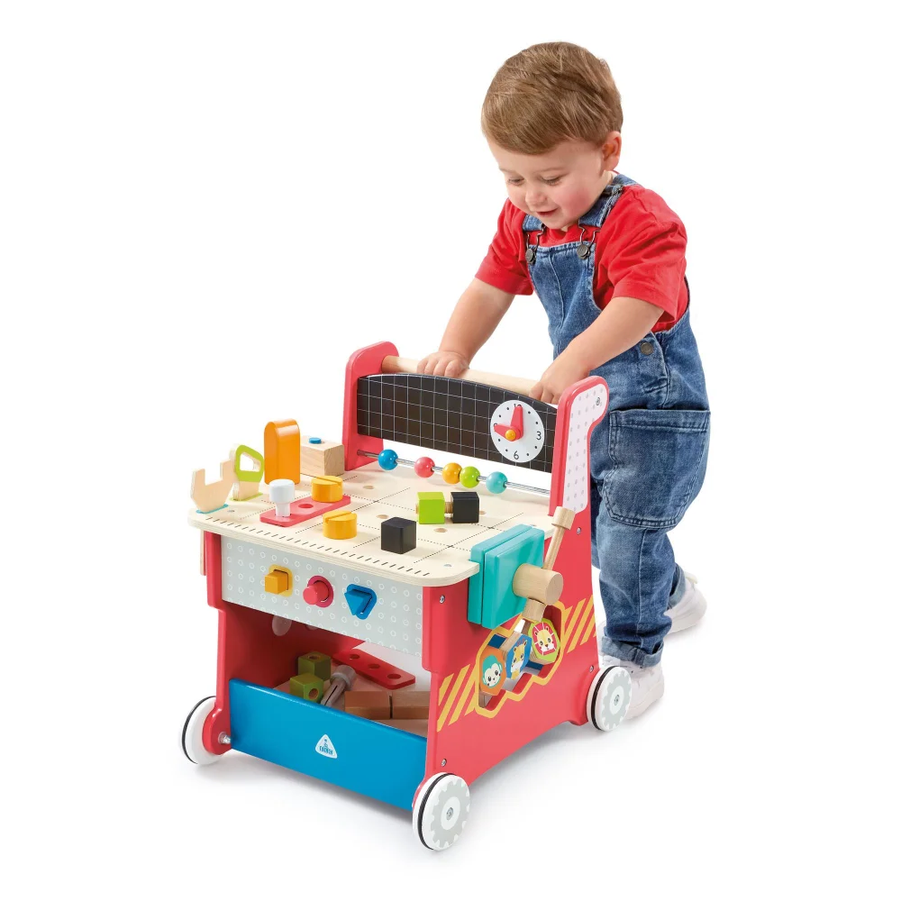 Early Learning Centre Wooden Activity Workbench Image 1