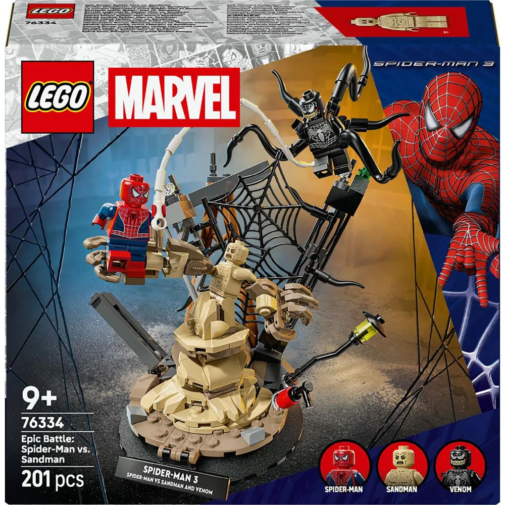 LEGO Marvel Epic Battle Spider-Man Vs Sandman Construction Set 76334 Image 1