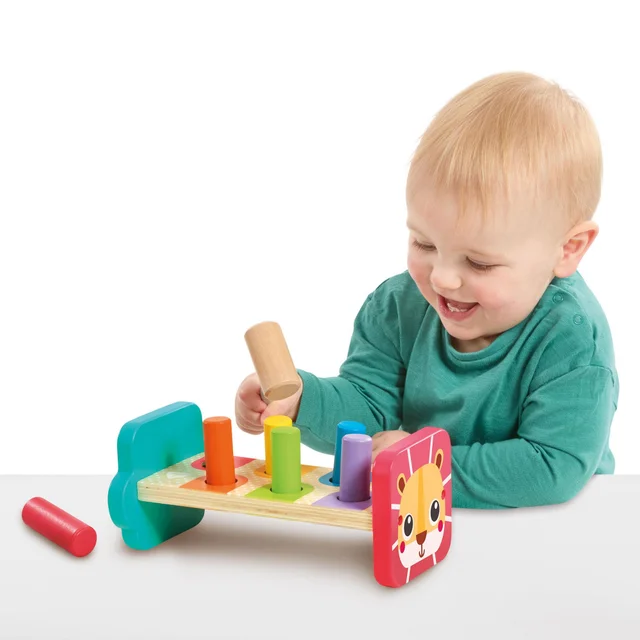 Early Learning Centre Wooden Hammer Bench Activity Toy