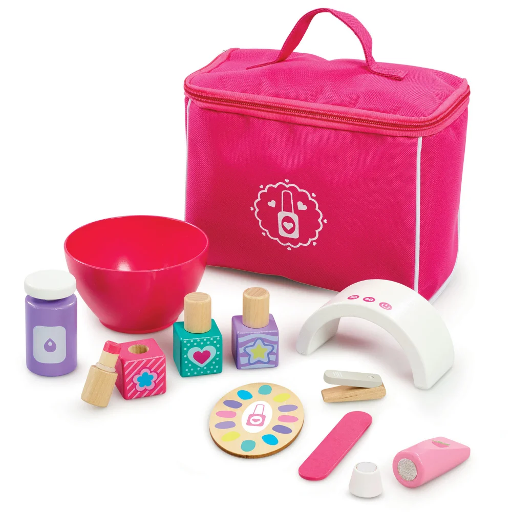 Early Learning Centre Wooden My Little Nail Salon Playset Image 1