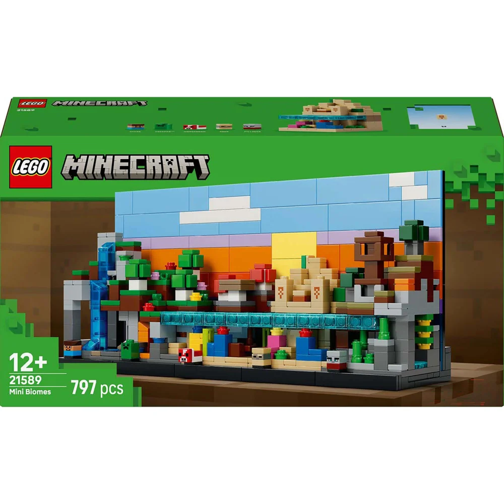 LEGO Minecraft Mini Biomes Construction Set 21589 Image 1