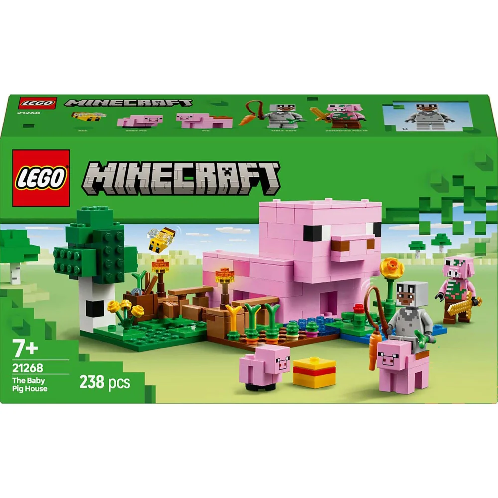 LEGO Minecraft The Baby Pig House Construction Set 21268 Image 1