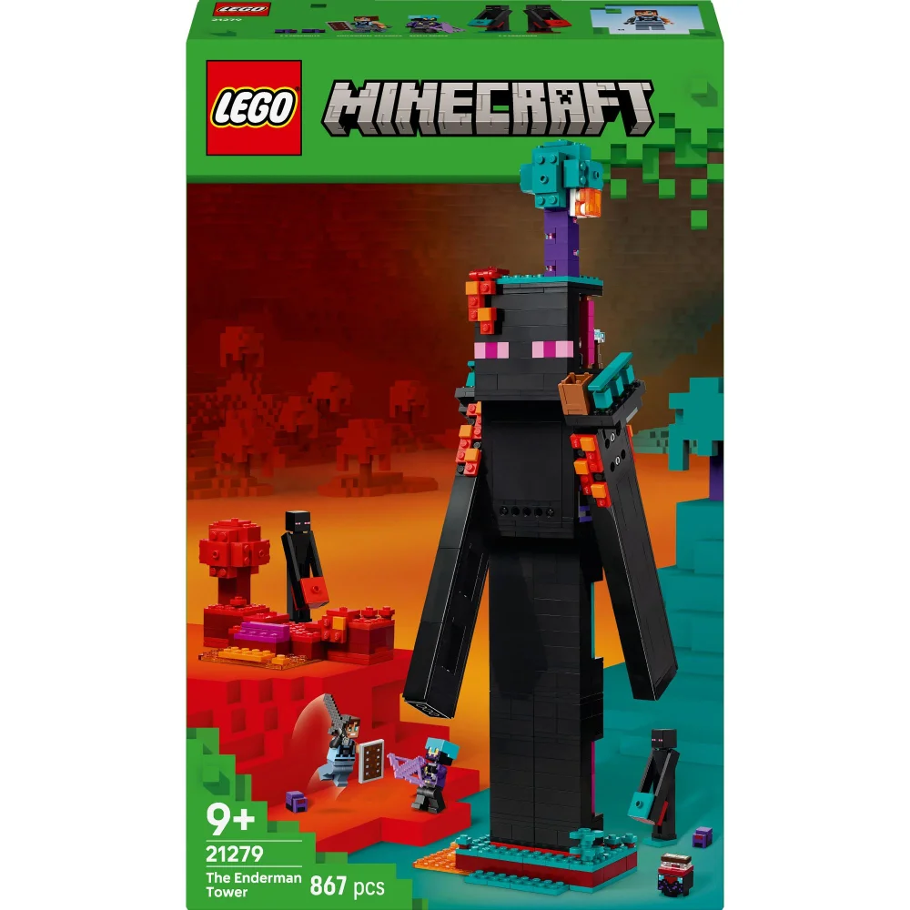 LEGO Minecraft The Enderman Tower Construction Set 21279 Image 1