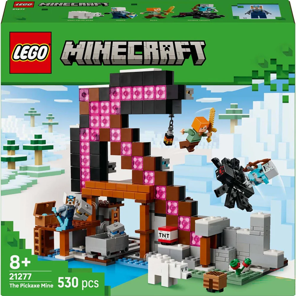 LEGO Minecraft The Pickaxe Mine Construction Set 21277 Image 1