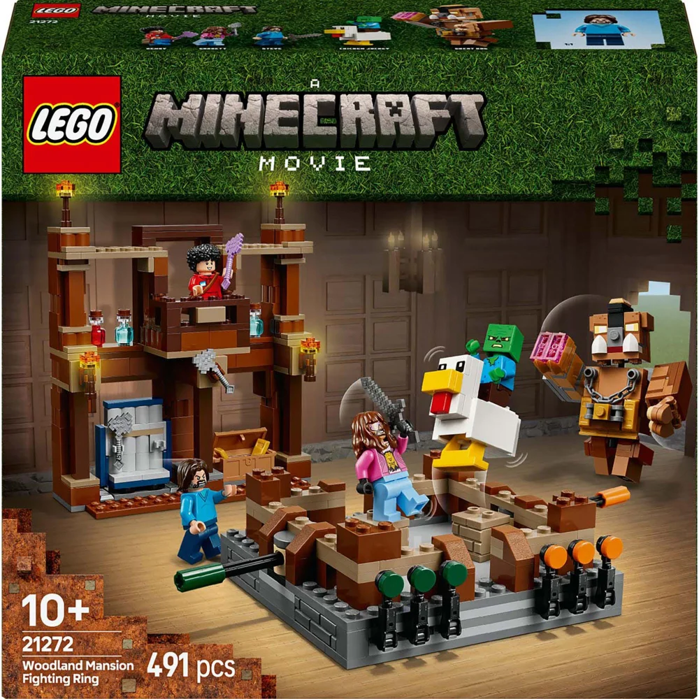 LEGO Minecraft Woodland Mansion Fighting Ring Construction Set 21272 Image 1