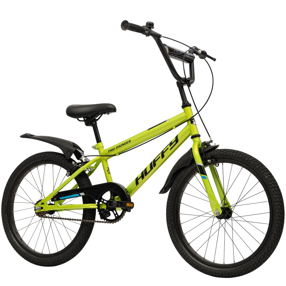 Huffy 20 Inch Pro Thunder Bike Acid Green Image 1