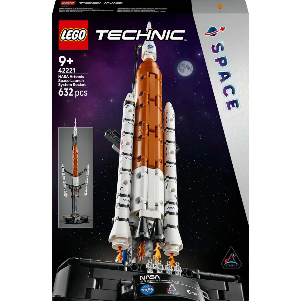LEGO Technic NASA Artemis Space Launch System Rocket Construction Set 4221 Image 1
