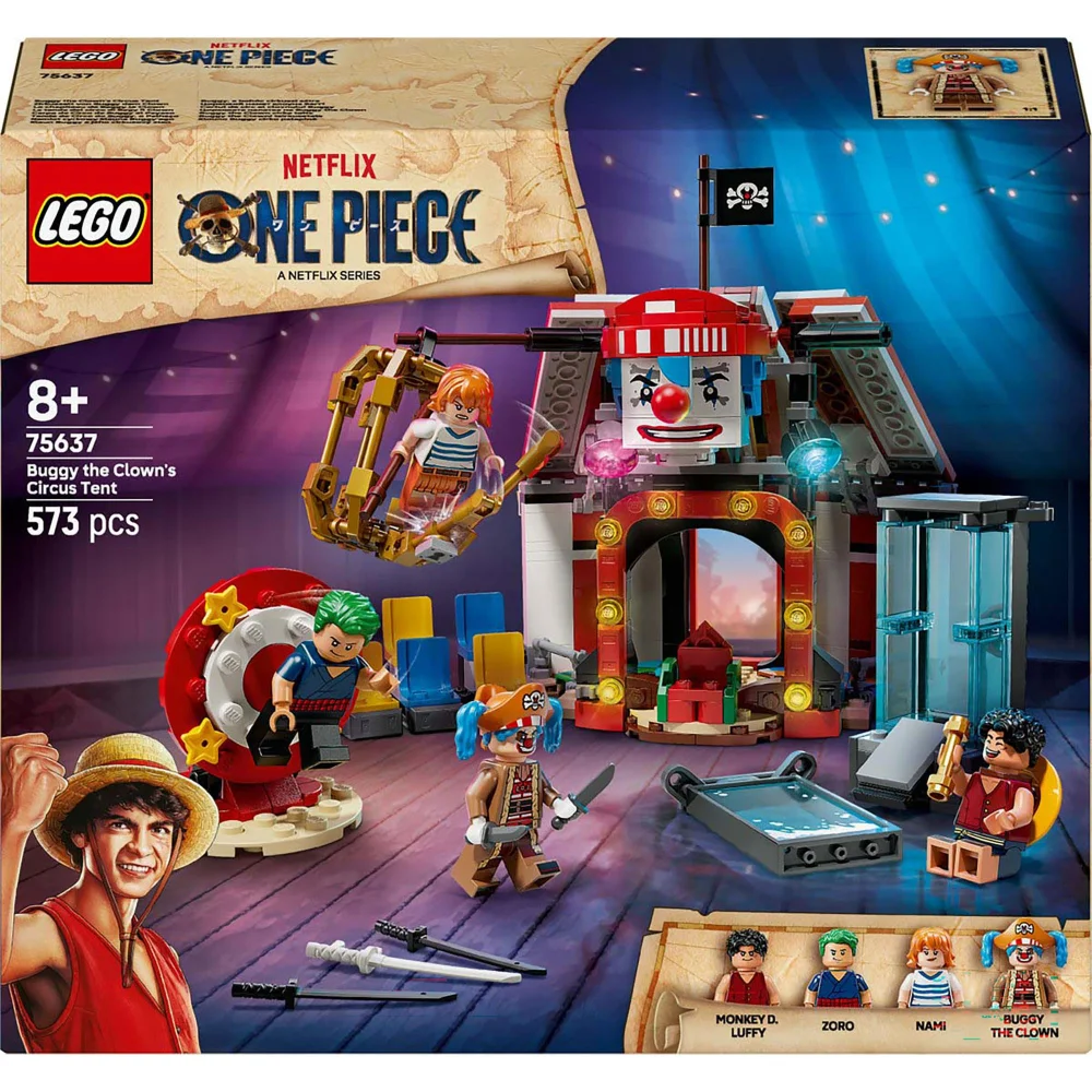 LEGO One Piece Buggy The Clown's Circus Tent Construction Set 75637 Image 1