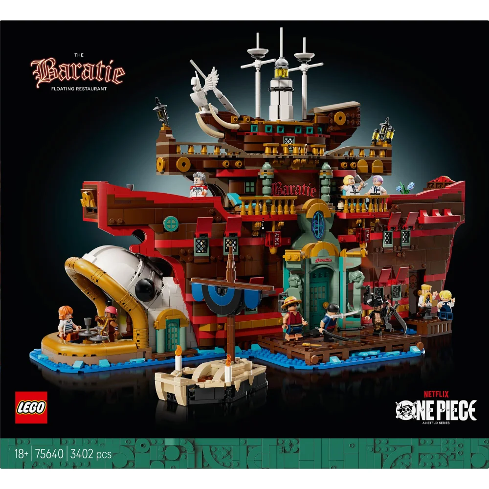 LEGO One Piece The Baratie Floating Restaurant Construction Set 75640 Image 1