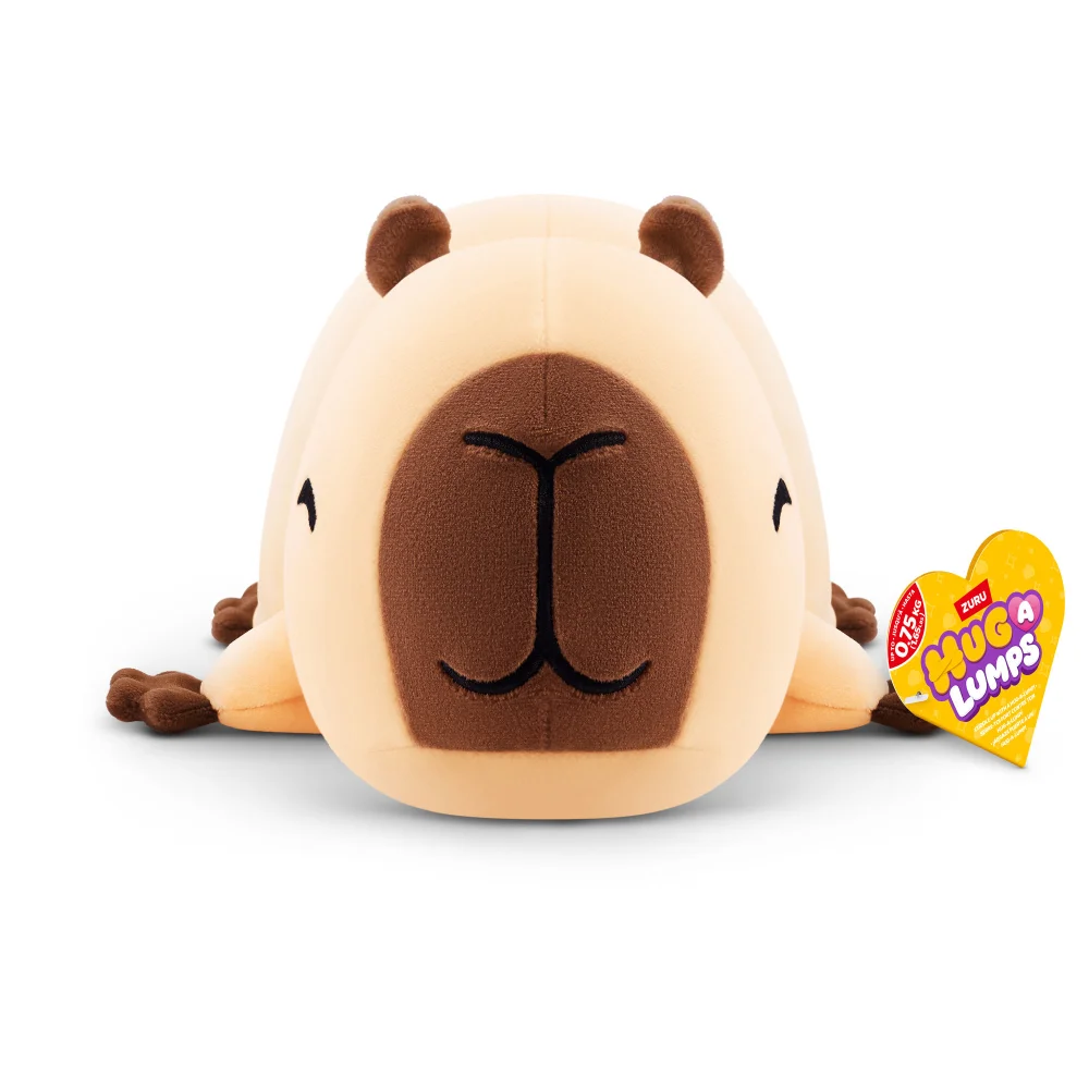 Hug-A-Lumps Connie the Capybara Weighted 13cm Soft Toy by ZURU Image 1