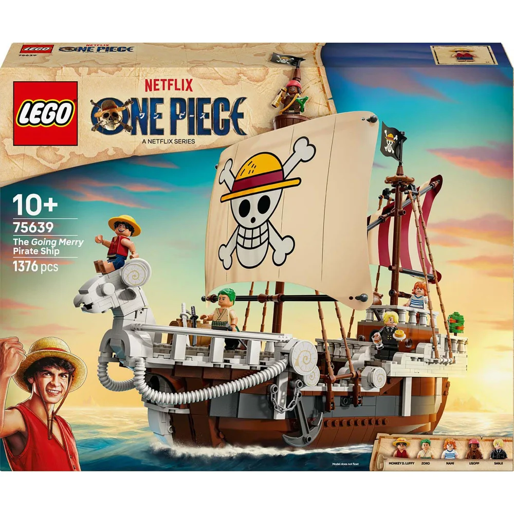 LEGO One Piece The Going Merry Pirate Ship Construction Set 75639 Image 1