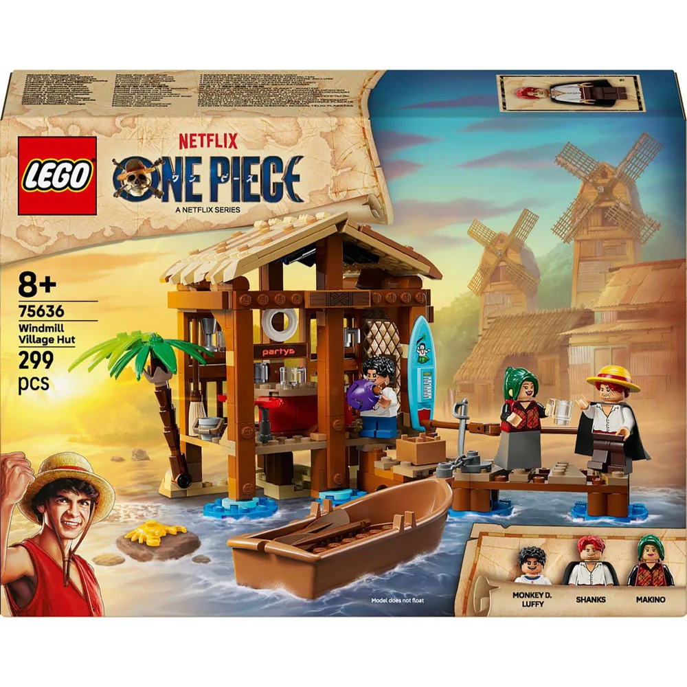 LEGO One Piece Windmill Village Hut Construction Set 75636 Image 1