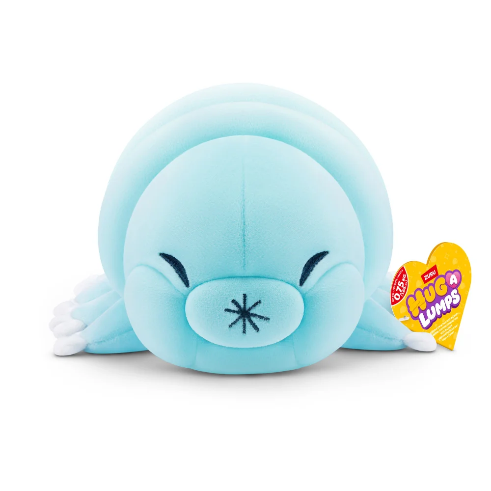 Hug-A-Lumps Sage the Sea Bear Weighted 13cm Soft Toy by ZURU Image 1